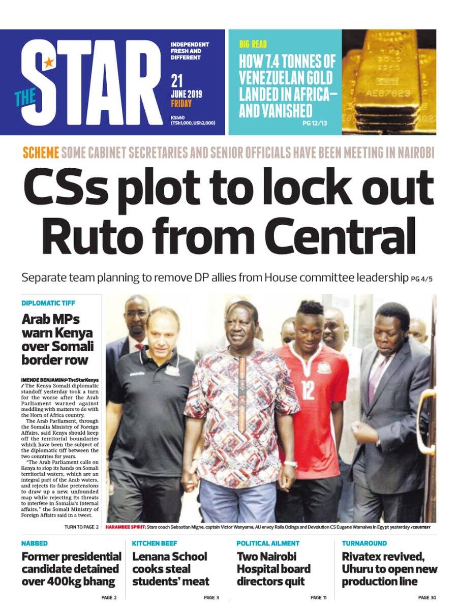 Kenyan Newspaper Review for Friday, June 2