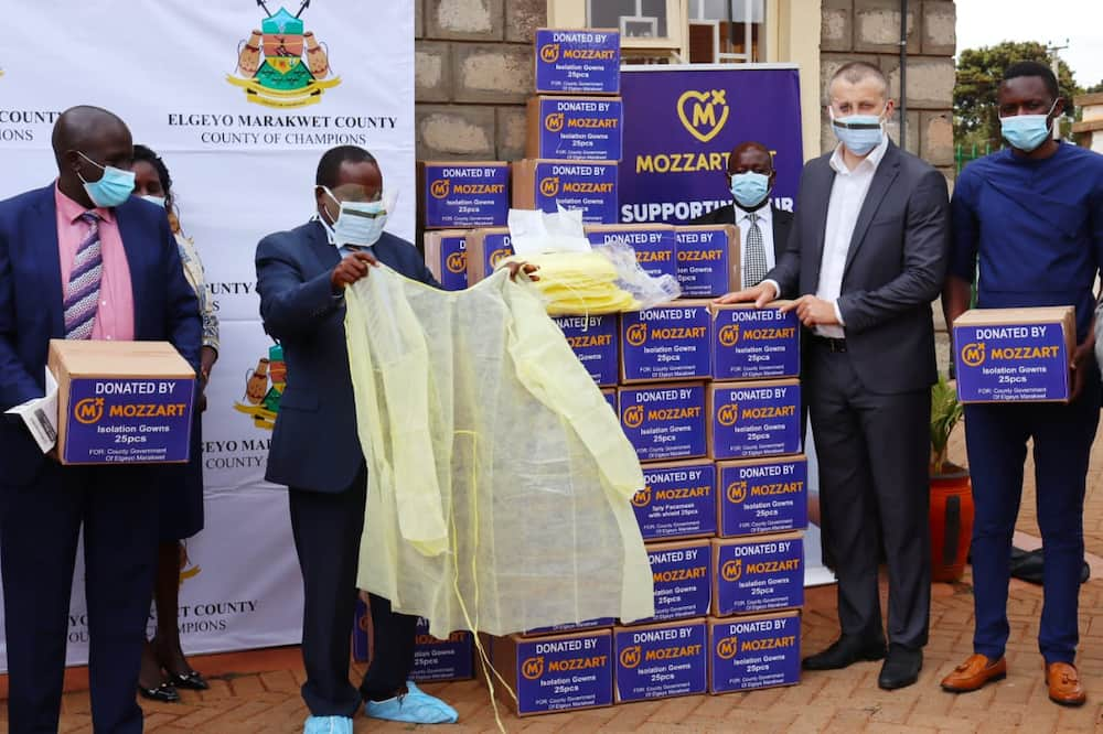 Mozzart Donates PPEs Worth KSh 2m To Iten County Referral Hospital