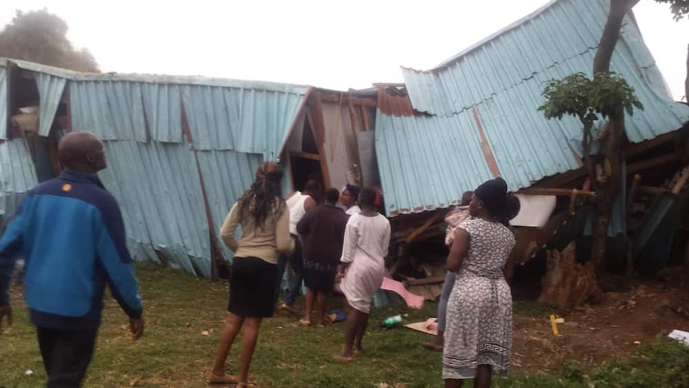 Classroom collapses with pupils inside at Precious Talent School in Nairobi
