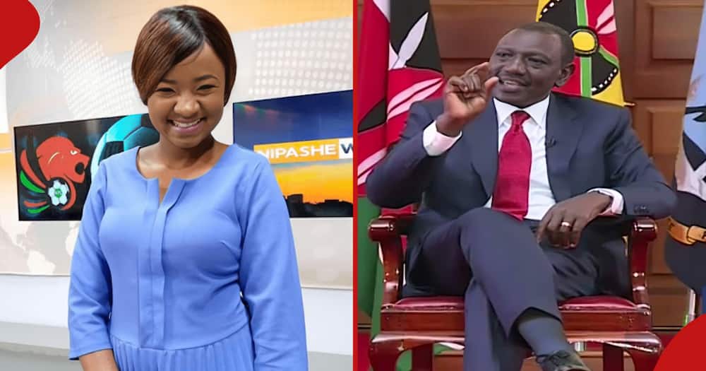 Citizen TV's Youla Nzale earns praise for expressive sign language interpretation during President William Ruto's interview.