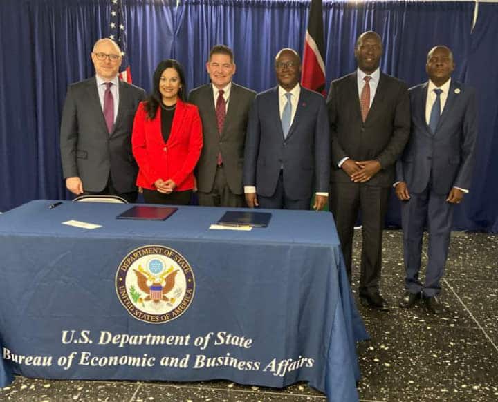 Kenya, US sign transport agreement that allows cargo airlines fly directly between countries
