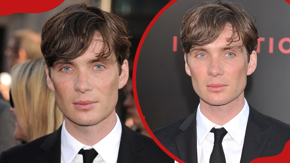 Cillian Murphy poses at the "Inception" Los Angeles Premiere in Hollywood, California.