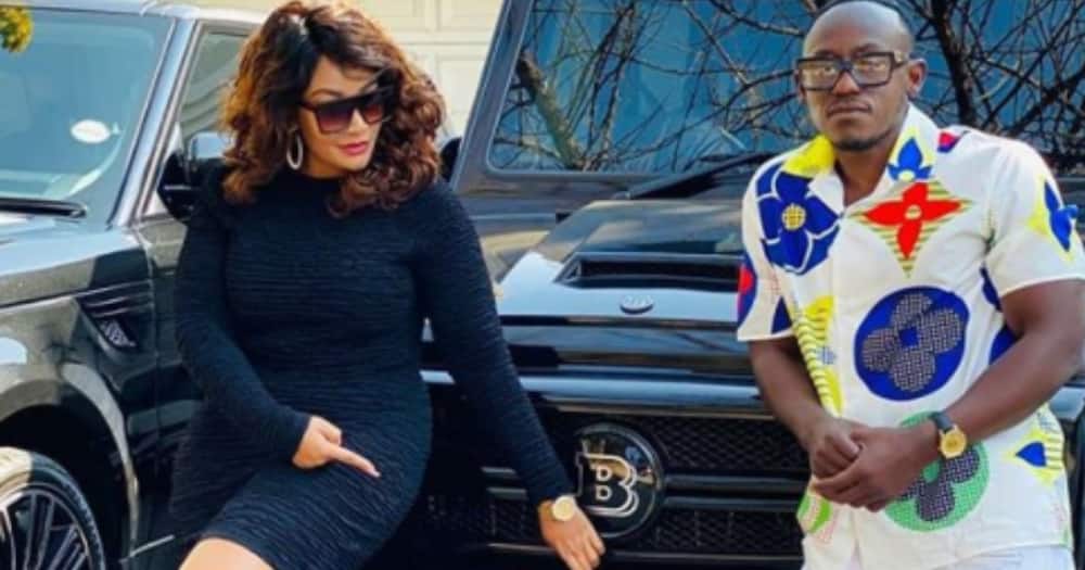 Baba Lao: Zari Hassan's brother names newly acquired swanky G-wagon ride after Diamond Platnumz