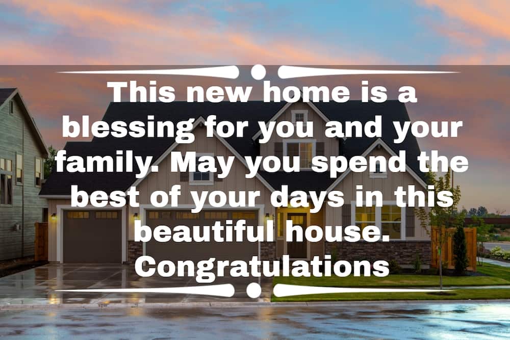 new home wishes