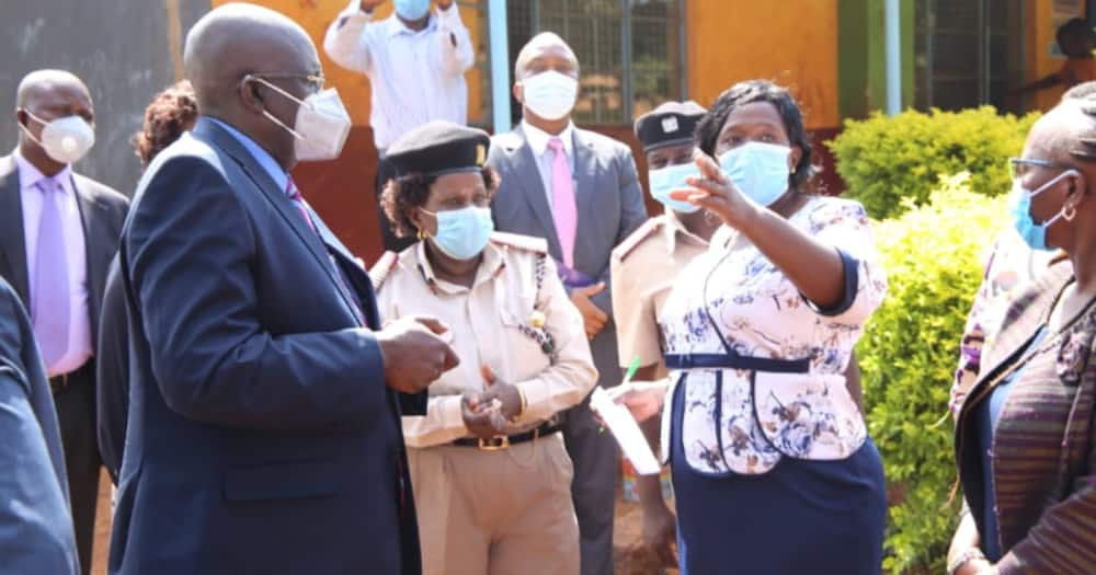 Education CS George Magoha asks school heads to use tree shades as classrooms