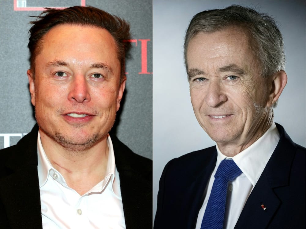 Musk's fortune briefly fell below that of the Arnault family