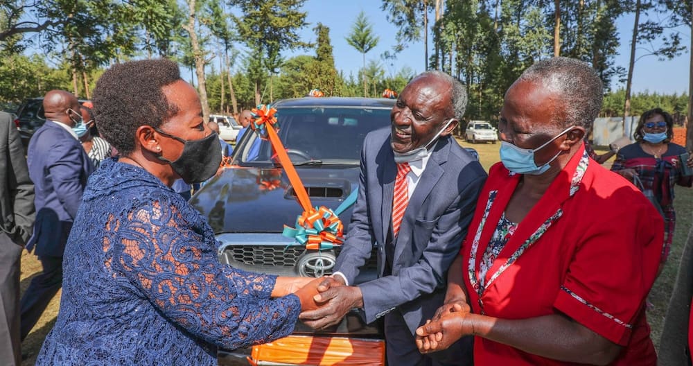 Rachel Ruto gifts her primary school headteacher luxurious car in appreciation of his mentorship