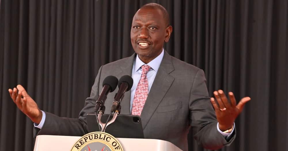 President William Ruto said Kenyans must pay taxes.