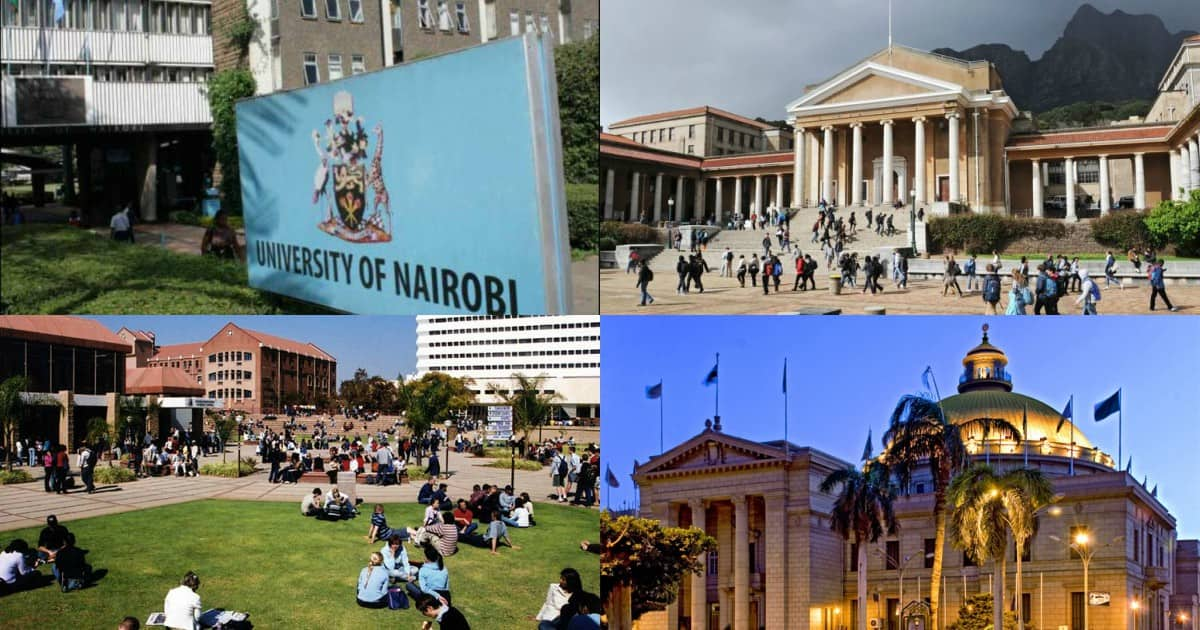 Africa's top 10 best universities in 2020 Tuko.co.ke