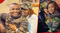 Karen Nyamu Denies Heartbreak over Samidoh's US Visit, Affirms She's Happy for Edday