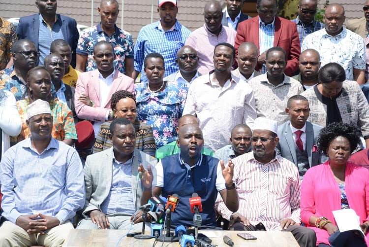 Jubilee Party distances itself from BBI meetings being held by William Ruto's allies