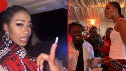Diana Marua Complains as Hubby Bahati Forces Her Out Of Nightclub Early