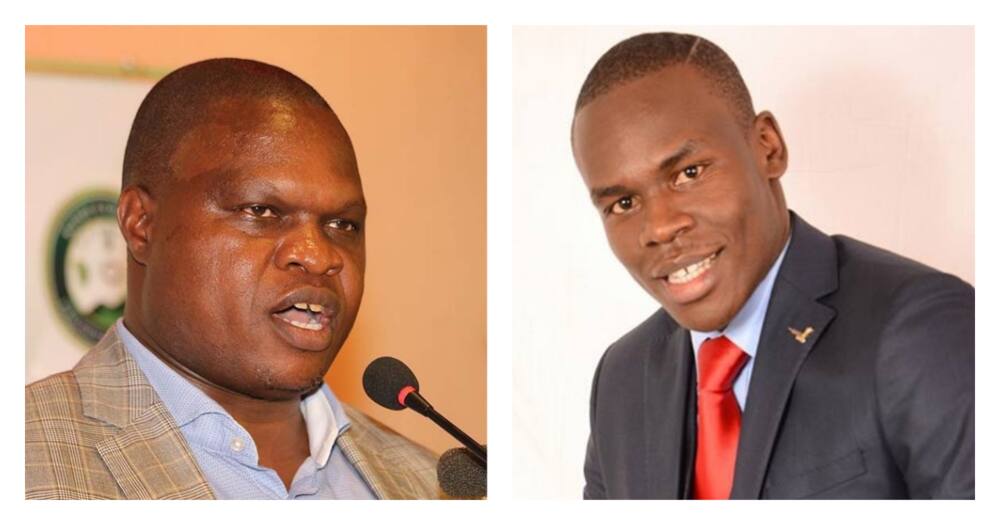 Police arrest Sylvanus Osoro and Kisii deputy governor Joash Maangi at Nyachae's burial service