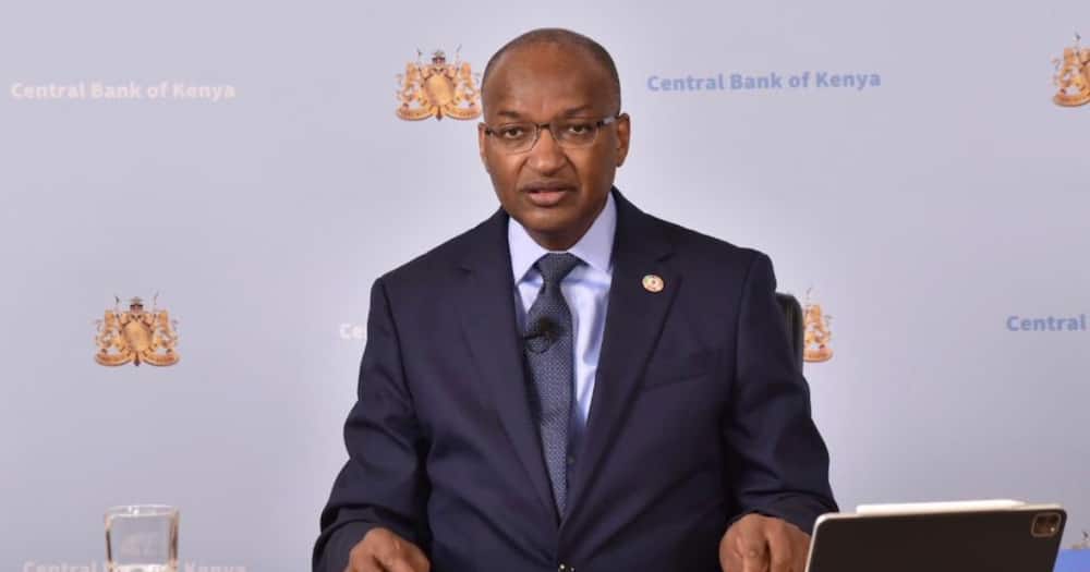 CBK governor Patrick Njoroge speaks at a past MPC meeting.