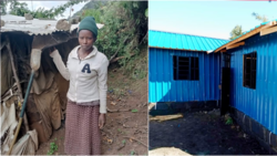 Nakuru: Single Mum, 5 Kids Who Lived in Dilapidated Structure Finally Get New House