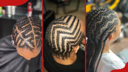 10 best Zig Zag all-back hairstyles for your natural hair