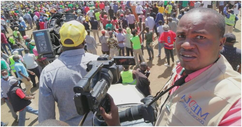 Macharia on the campaign trail