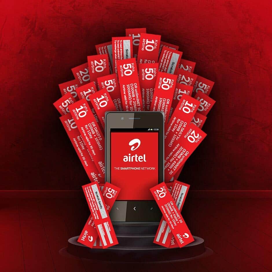 How to load Airtel airtime Tuko.co.ke