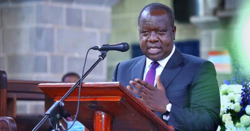Fred Matiang'i Denies Responding to Online Trolls Pushing for His Ouster: "Fake News"