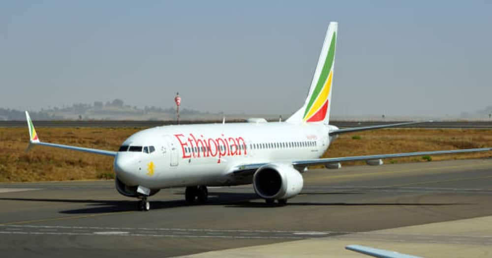 Ethiopia Airlines flies Boeing 737 Max for the first time.