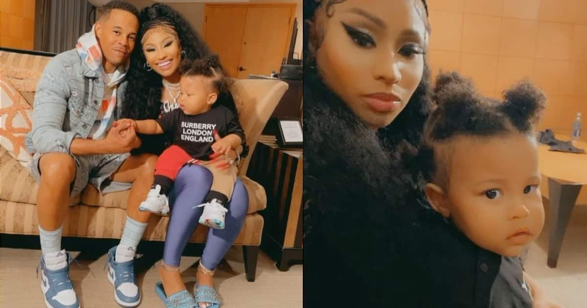 Nicki Minaj Stunned after Young Son Speaks for First Time on Video: 