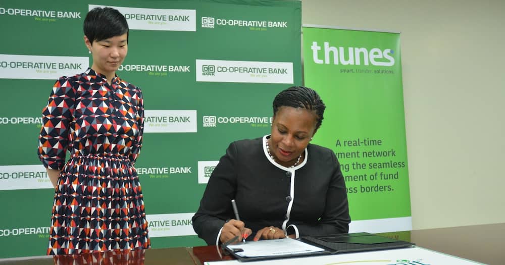 Co-opRemit: Co-op Bank, Thunes sign deal to help customers send money cheaply outside Kenya