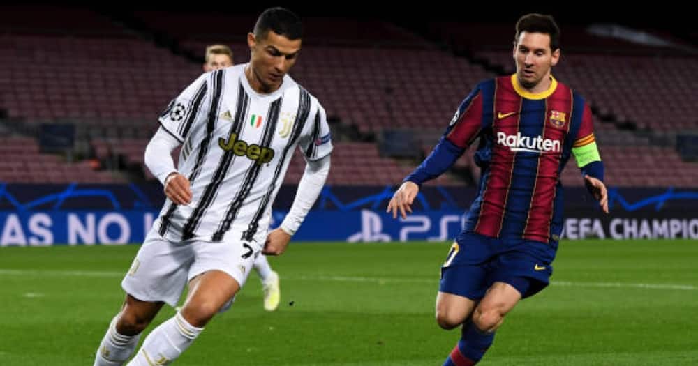 Ronaldo hajamenyana na Messi uwanjani tangu Disemba 2020