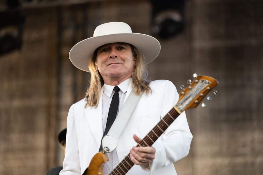 Rock and Roll Hall of Fame member Robin Zander of the band Cheap Trick performs onstage at Ventura County Fairgrounds and Event Center on August 10, 2022 in Ventura, California.