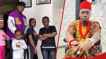 Oga Obinna Says His Kids Don't Listen to Gengetone, Arbantone: "In My House There Are Rules"