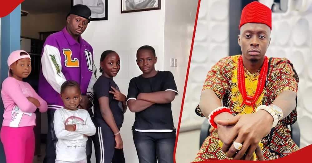 Oga Obinna Says His Kids Don't Listen to Gengetone, Arbantone: 