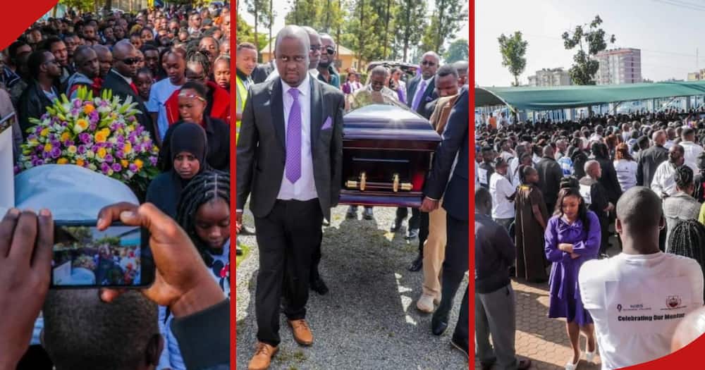 Lizzie Wanyoike's Burial.