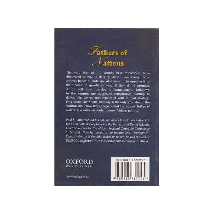 Fathers of Nations back cover