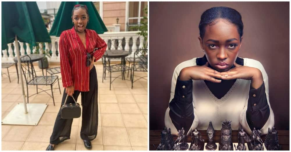 Elsa Majimbo responds to fan who trolled her