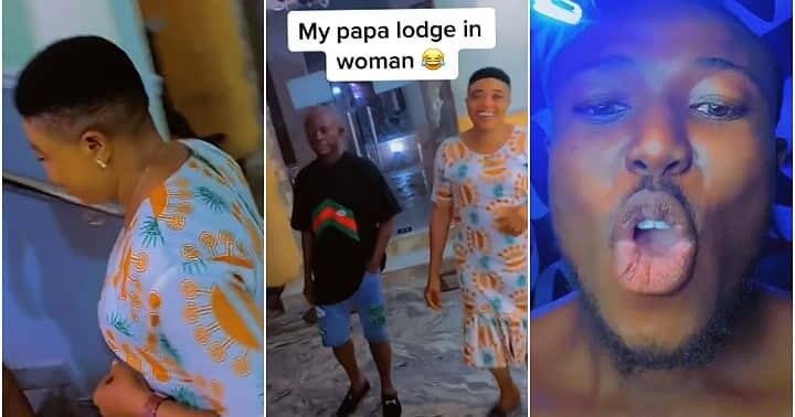Nigerian man catches father at hotel, bumps into father, lodging