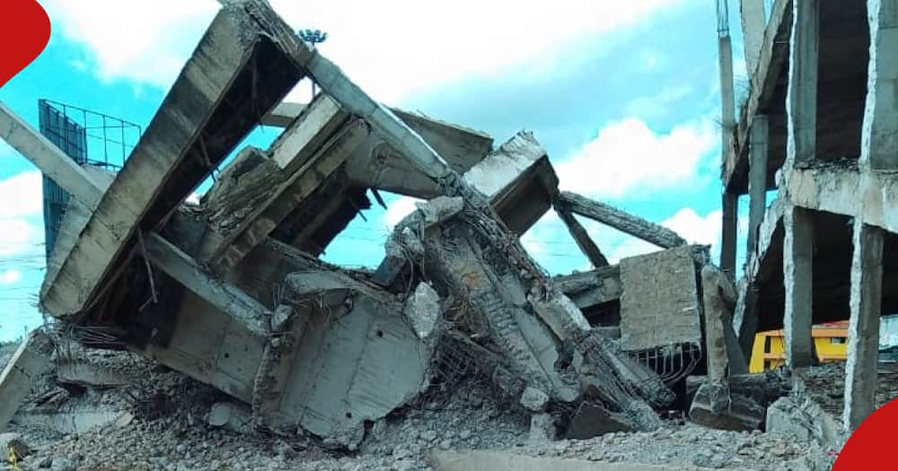 The Wangamati building collapsed in Kanduyi on Friday, May 10.