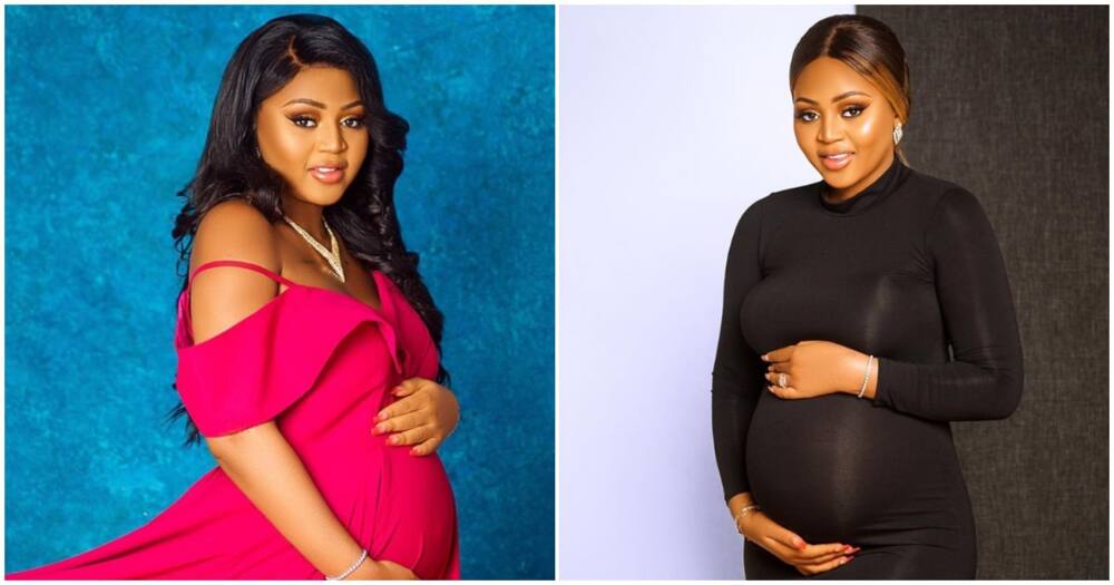 Regina Daniels welcomes baby boy