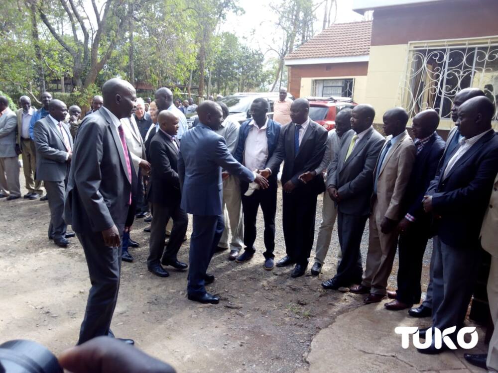 Deputy President William Ruto visits Jonathan Toroitich’s family at Baringo home
