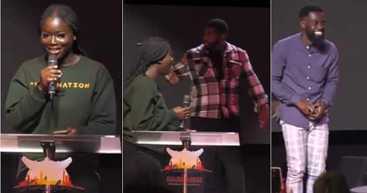 Man proposes to lover in church, surprise proposal