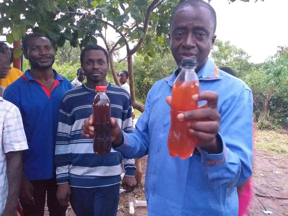 Genius young Ghanaians turn plastic waste into fuel for vehicles and household use
