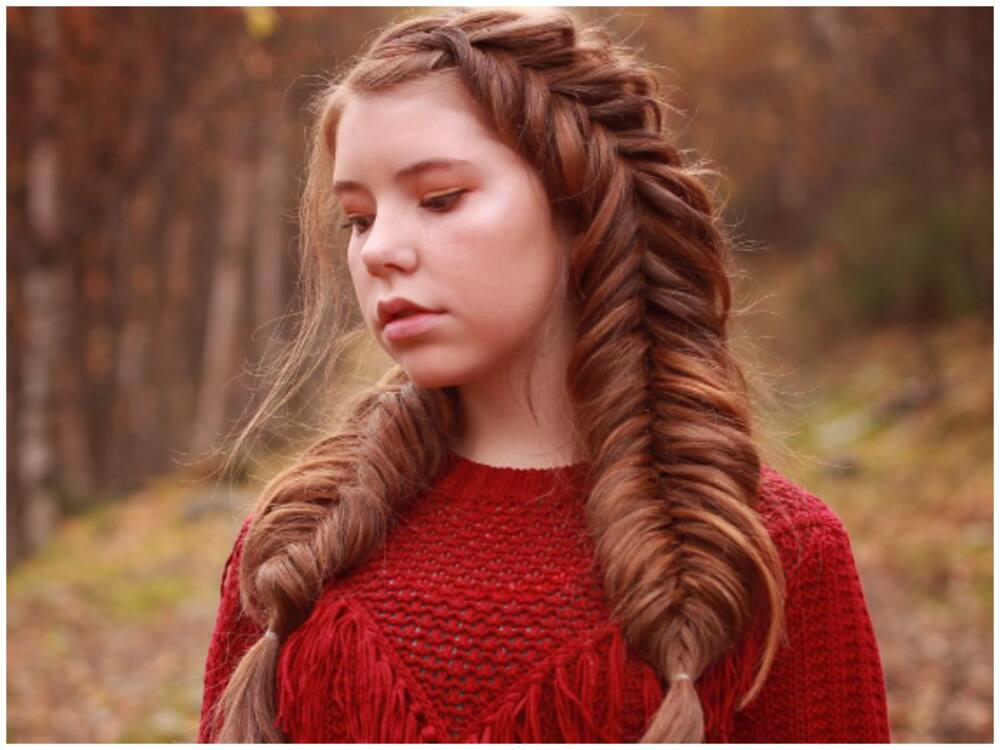 Red Hair Inspires Fishtail Braid: Get the Look in 4 Steps