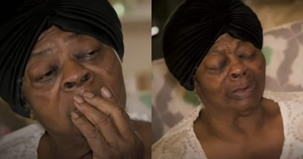 72-Year-Old Great-Grand Mother Ella Setzler moved to tears after surprise.