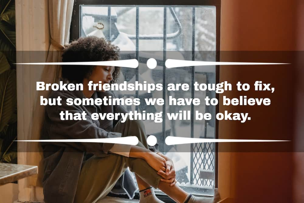 broken friendship sayings