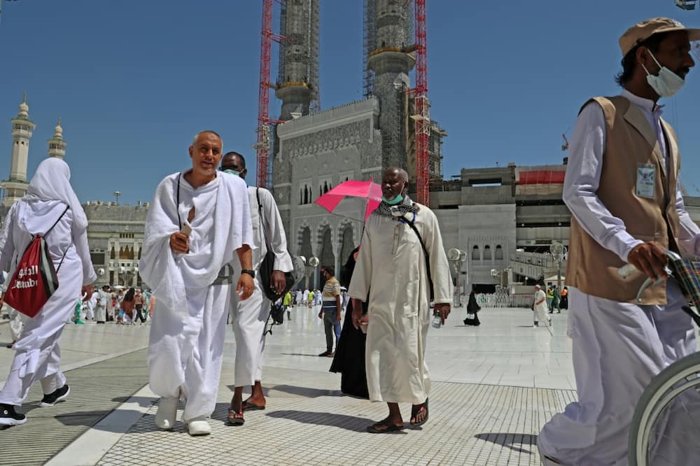 One million people are allowed to participate in this year's hajj after two years of drastically curtailed numbers due to the coronavirus pandemic