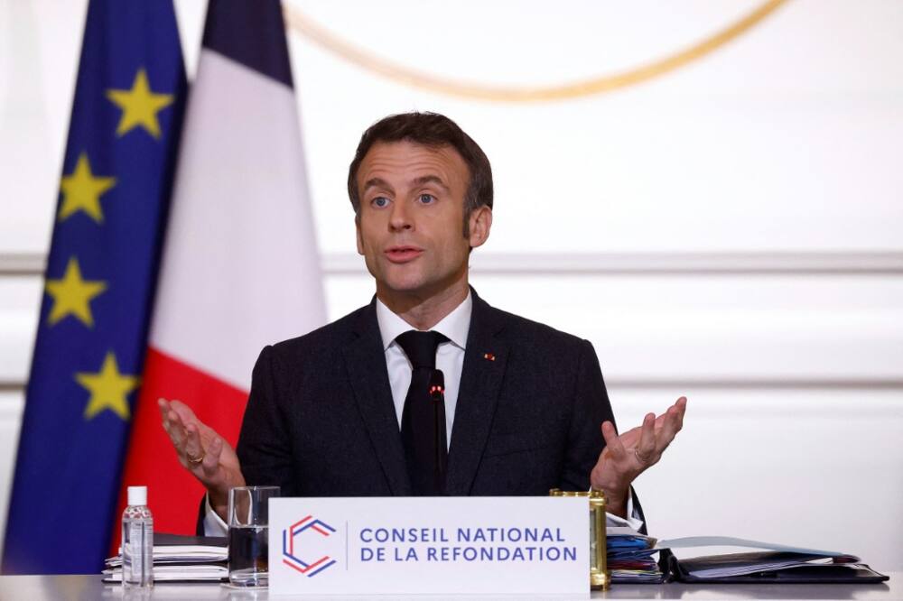 President Macron says the retirement age needs to be extended to 64 or 65