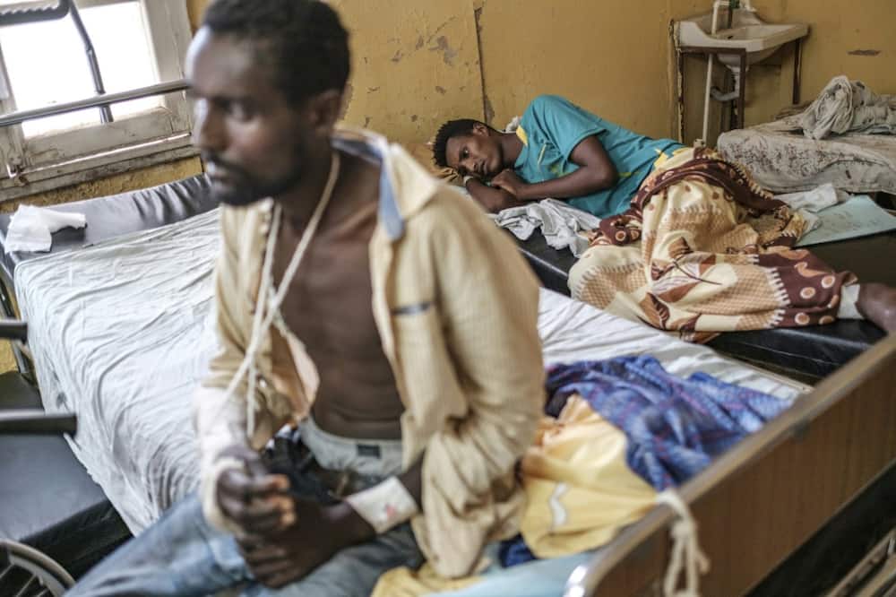 Victims of the Tigray conflict in Gondar in November 2020. The conflict's death toll is unknown