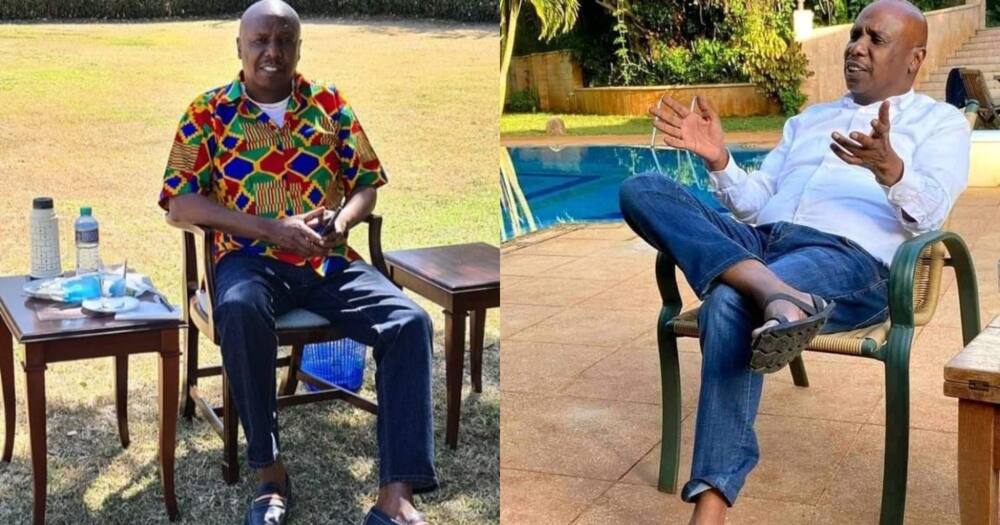 Gideon Moi Acheza Kama Hustler, Picha Yake Yasambaa Mtandaoni