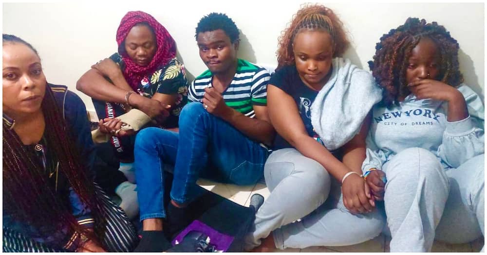 The five women were arrested in Ruaraka, Nairobi, on Thursday, May 26.