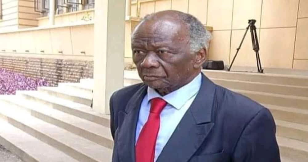 Two men claiming to be Ethics and Anti Corruption Commission (EACC) detectives reportedly stormed John Khaminwa's office. Photo: The Judiciary.