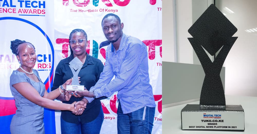 TUKO.co.ke carried the award for the Best Digital News Platform 2021.