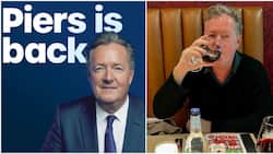Piers Morgan Jokes About Storming Former Work Place As He Makes TV Return after Meghan Markle Rant